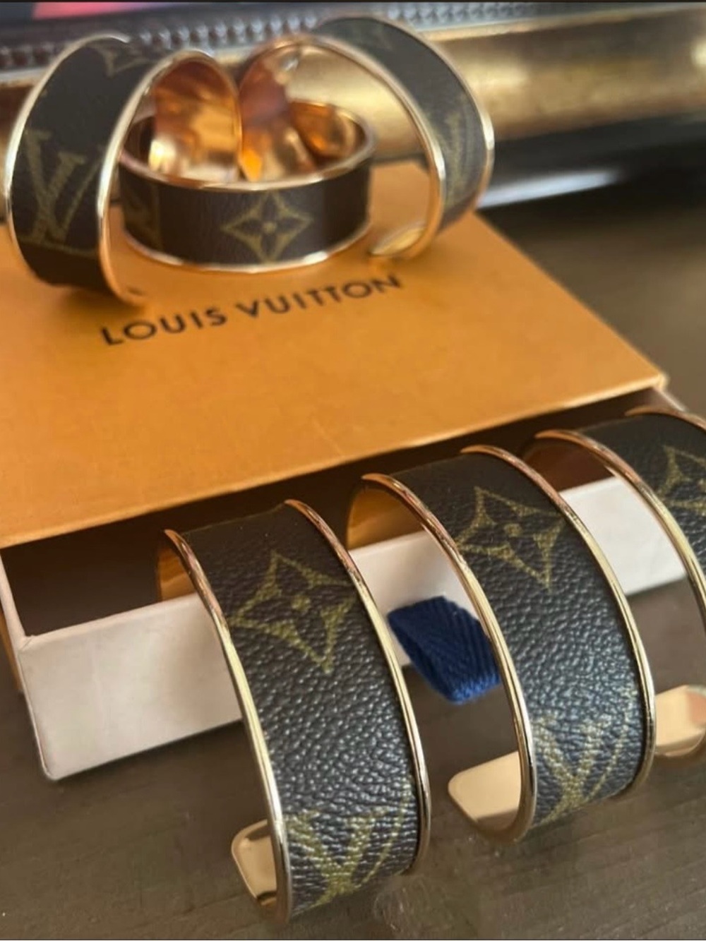 Designer cuff bracelet